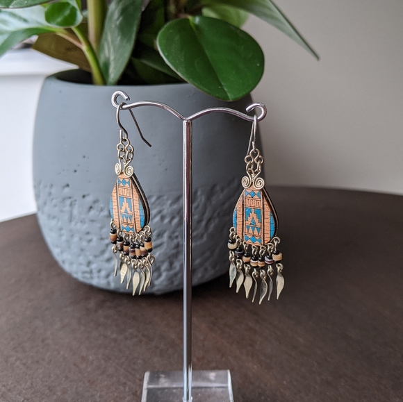 Vintage boho earrings